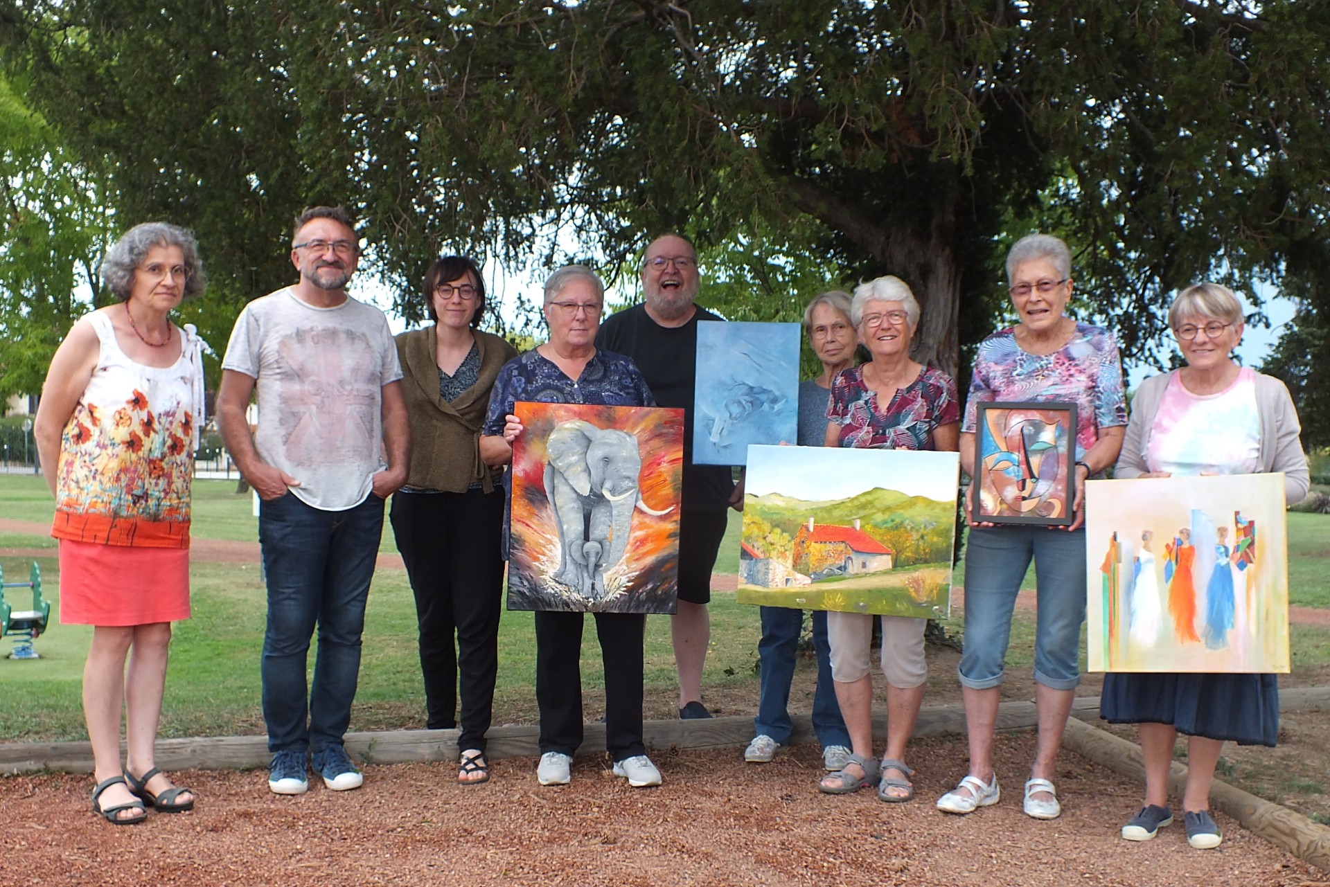 Exposition des artistes locaux
