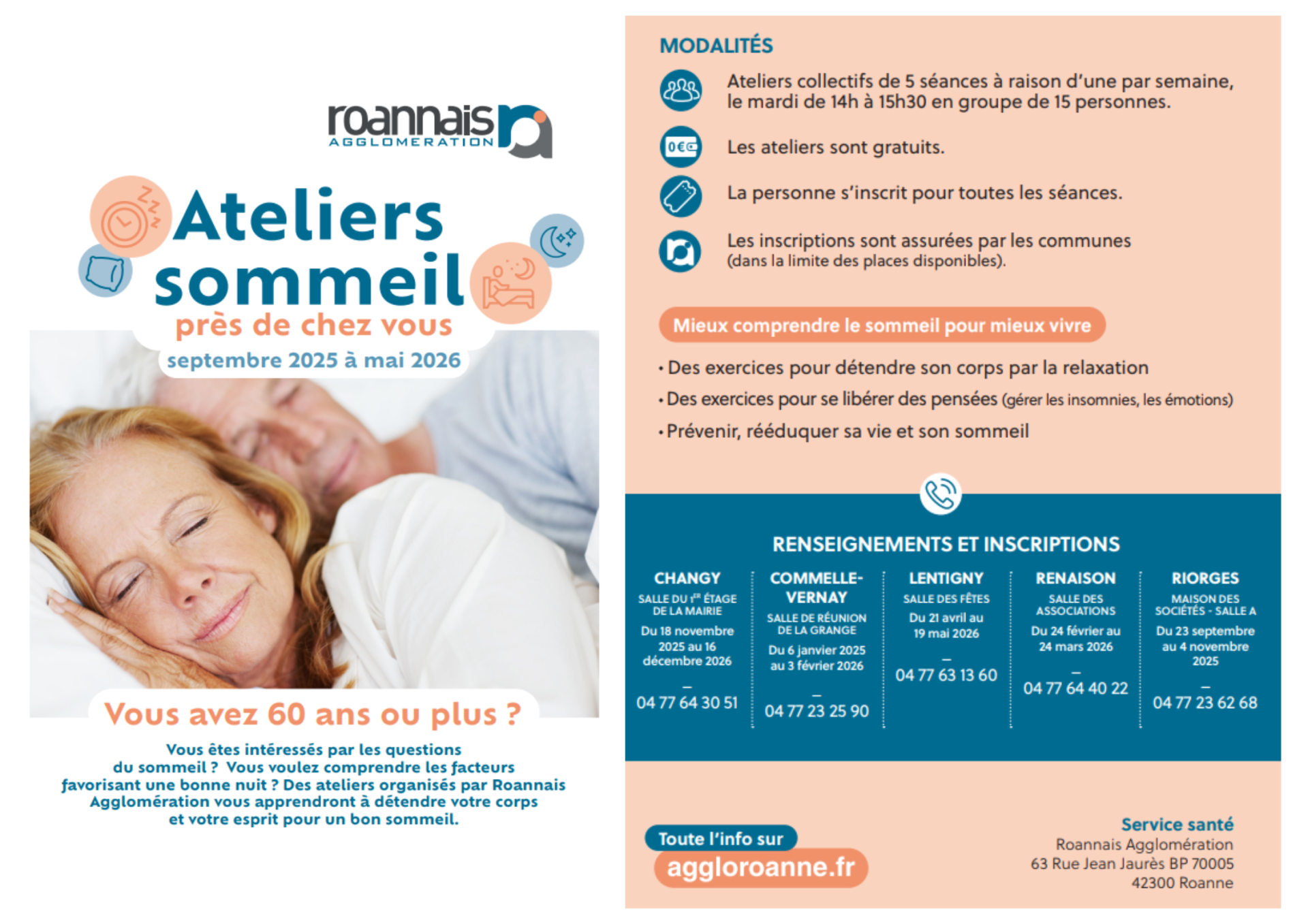 Nouveau : ateliers sommeil près de chez vous !